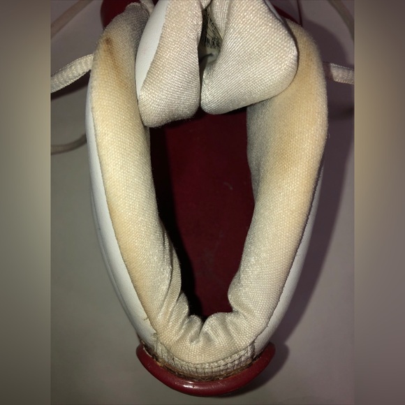 2003 NIKE AIR JORDAN JUMPMAN SQUADRON 23 WHITE RED CHICAGO 305378-101 Men’s 12 - Picture 9 of 11